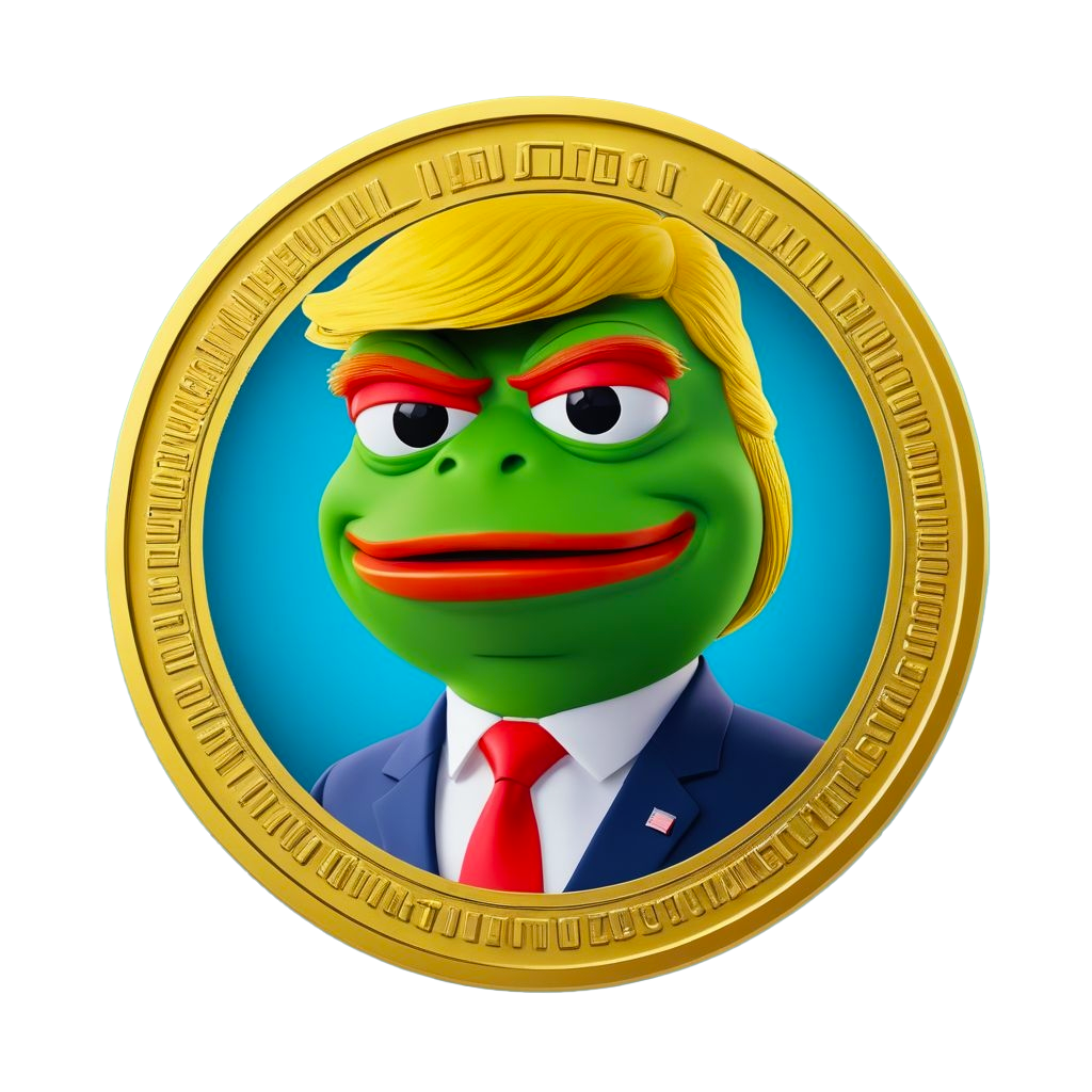 trump as pepe token vibrant